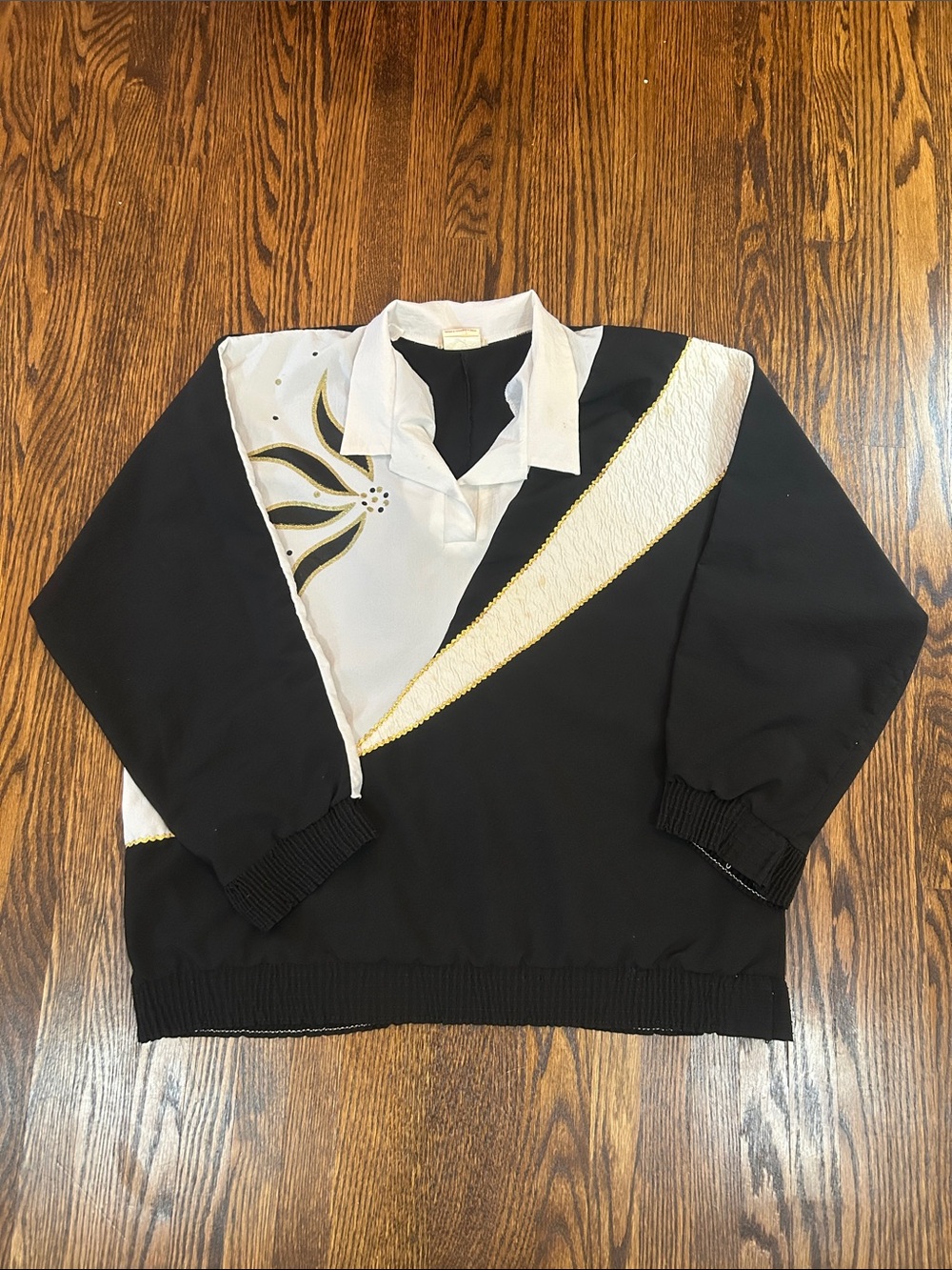 Vintage 80s Long Sleeve Polo Shirt